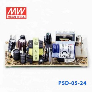 PSD-05-24  5W  36~72V  输入 24V 0.22A  单路输出PCB板明纬DC-DC变换电源