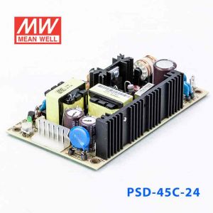 PSD-45C-24  45W  36~72V  输入 24V 1.875A  单路输出PCB板明纬DC-DC变换电源