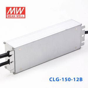 CLG-150-12B  150W  12V 11A 恒压+恒流PFC高效铝壳IP67防水LED电源(输出端控制线电阻调光) 