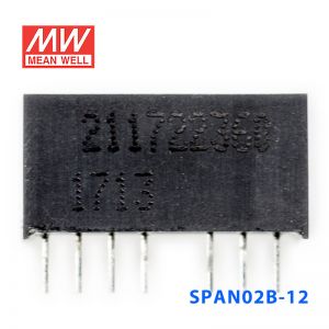 SPAN02B-12 2W 18~36V 转 12V 167mA非稳压单路输出DC-DC模块电源