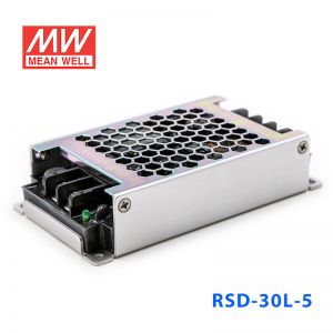 RSD-30L-5 30W 18~72V输入 5V 6A 输出铁道专用明纬DC-DC转换电源