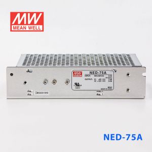 NED-75A  75W  5V 8A +12V 4A  双路输出明纬开关电源(NE系列) 