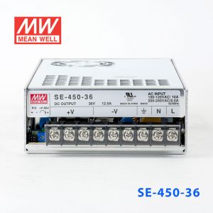 SE-450-36 450W 36V12.5A 单路输出明纬电源(SE系列-内置有外壳)