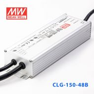 CLG-150-48B 150W 48V3.2A 恒压+恒流PFC高效铝壳IP67防水LED电源(输出端控制线电阻调光) 
