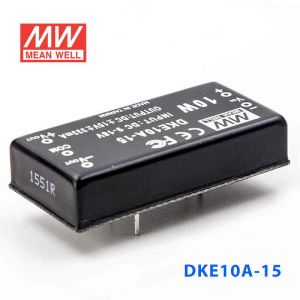 DKE10A-15  10W  9~18V  输入  ±15V  双路输出明纬DC-DC转换模块电源