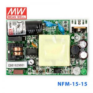 NFM-15-15  15W  15V 1A  微漏电PCB板单路输出板上插装型医用明纬开关电源