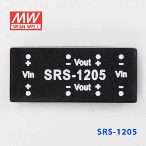 SRS-1205  0.5W  12V-5V  稳压单组输出明纬DC-DC转换模块电源