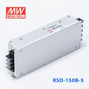 RSD-150B-5  150W  14.4~33.6V 输入 5V 30A  输出铁道专用明纬DC-DC转换电源 