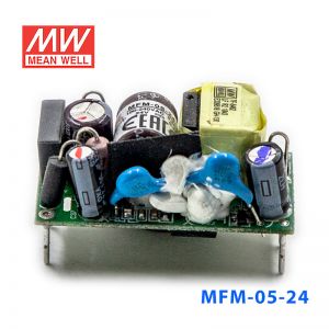 MFM-05-24台湾明纬5.5W 80~264V输入 24V0.23A输出医疗基板型电源