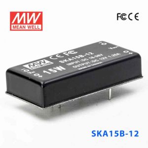 SKA15B-12  15W  18~36V  输入  12V 稳压单路输出明纬DC-DC转换模块电源