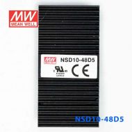 NSD10-48D5  10W  22~72V 输入  ±5V  稳压双路输出板上型明纬DC-DC变换电源