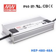 HEP-480-54 480W54V8.9A无风扇全密封高效率明纬电源