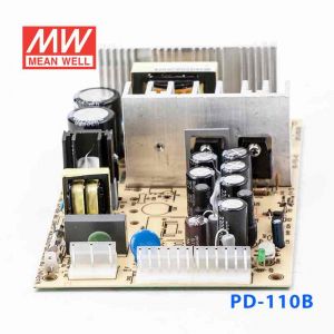 PD-110B  100W +5V 5A +24V 3.5A  双路输出无外壳PCB板型明纬开关电源