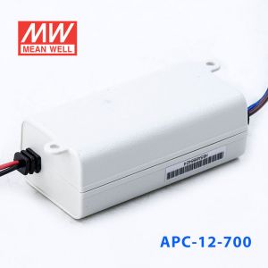 APC-12-700 12W 9-18V    700mA 明纬牌恒流输出防水塑壳LED照明电源