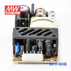 RPT-60B  60W +5V 4.4A +12V 2.2A -12V 0.55A  三路输出绿色明纬医用无外壳电源