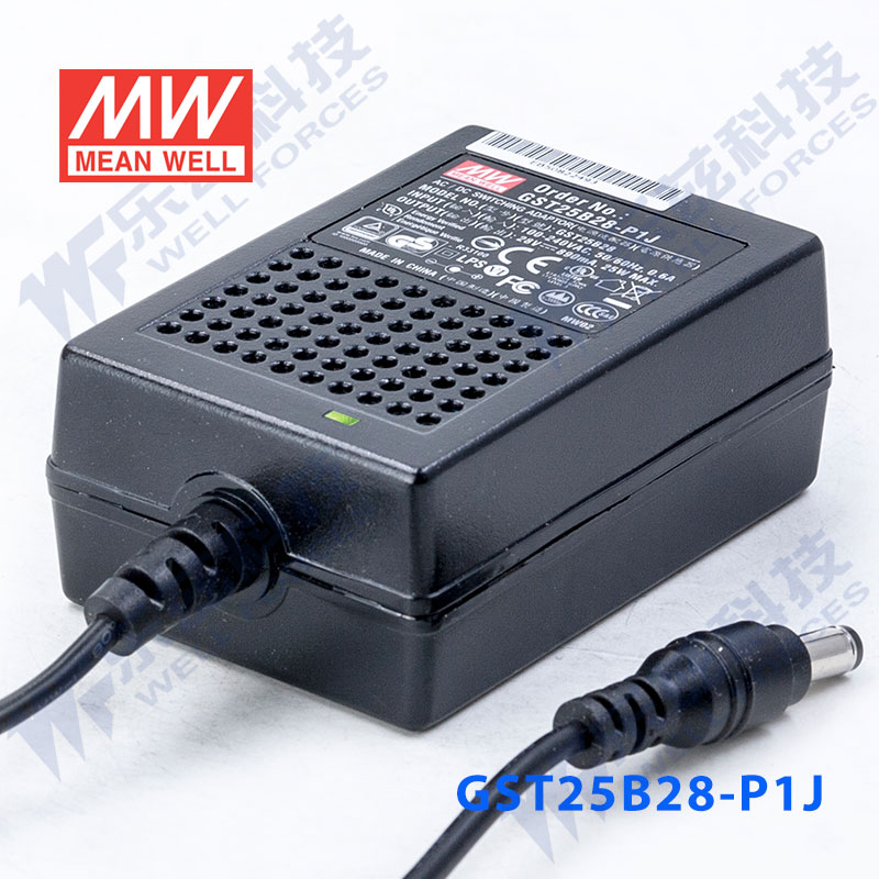 GST25B28-P1J 25W 28V0.89A高效能低空载损耗绿色节能桌上型适配器