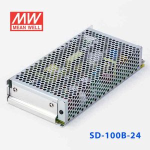 SD-100B-24  100W  19~36V 输入  24V  4.2A   输出有外壳明纬DC-DC转换电源