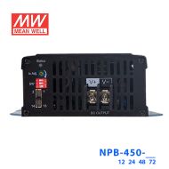 NPB-450-72明纬72V69A输出462W智能充电器2/3段式铅酸锂电池