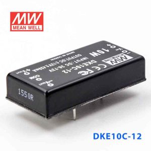 DKE10C-12  10W  36~72V  输入  ±12V  双路输出明纬DC-DC转换模块电源