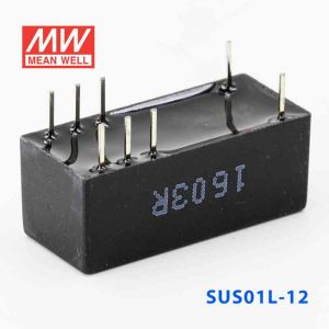 SUS01L-12  1W  5V-12V 非稳压单组输出明纬DC-DC转换模块电源