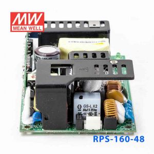 RPS-160-48  160W  48V 3.25A  单路输出微漏电PFC医用无外壳明纬开关电源