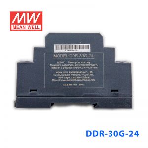 DDR-30G-24台湾明纬30W 9~36V输入 24V1.25A输出导轨型DC-DC电源