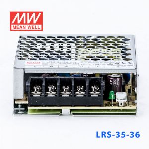 LRS-35-36 36W 36V1A单路输出超薄型低空载损耗明纬开关电源