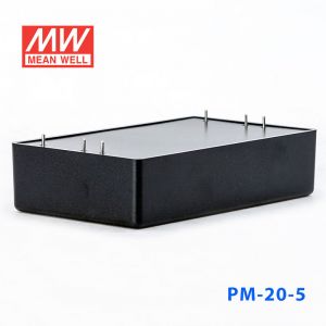 PM-20-5  20W  5V 4.4A  微漏电塑封单路输出板上型医用明纬开关电源