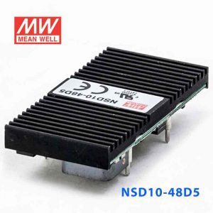 NSD10-48D5  10W  22~72V 输入  ±5V  稳压双路输出板上型明纬DC-DC变换电源