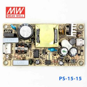 PS-15-15  15W 15V 1A  单路输出无外壳PCB板明纬开关电源