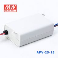 APV-25-15    25W    15V   1.68A 明纬牌恒压输出防水塑壳LED照明电源