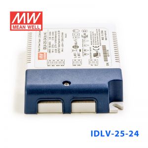 IDLV-25-24 25W 24V 1.05A 恒压输出无频闪二合一调光明纬LED开关电源