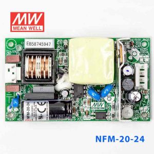 NFM-20-24  20W  24V 0.92A  微漏电PCB板单路输出板上插装型医用明纬开关电源