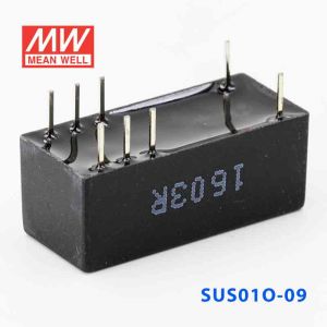 SUS01O-09  1W  48V-9V  非稳压单组输出明纬DC-DC转换模块电源