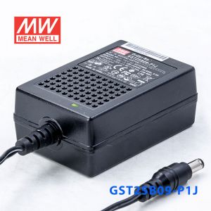 GST25B09-P1J 23W 9V2.55A高效能低空载损耗绿色节能桌上型适配器