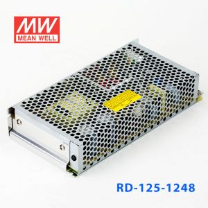 RD-125-1248台湾明纬12V48V双路电源125W直流稳压12V2.3A+48V2.3A