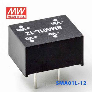 SMA01L-12  1W  5V-12V  非稳压单路输出明纬DC-DC转换模块电源