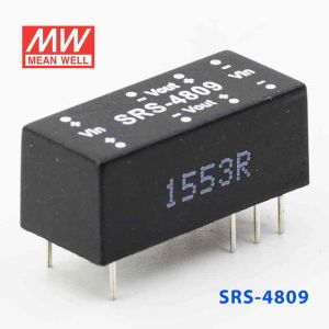 SRS-4809  0.5W  48V-9V  稳压单组输出明纬DC-DC转换模块电源