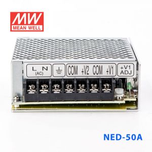 NED-50A  50W  5V 6A +12V 3A  双路输出明纬开关电源(NE系列) 