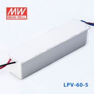 LPV-60-5   60W    5V    8A明纬牌恒压输出IP67防水塑壳LED照明电源