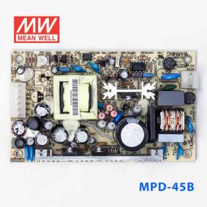 MPD-45B  45W +5V 5A +24V 1.8A  双路输出微漏电医用无外壳明纬开关电源