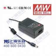GSM25B18-P1J 25W 18V1.38A输出明纬高能效医疗型IEC320-C8插口电源适配器
