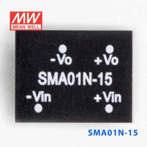 SMA01N-15  1W  24V-15V  非稳压单路输出明纬DC-DC转换模块电源