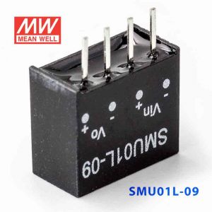 SMU01L-09  1W  5V-9V  非稳压单路输出明纬DC-DC转换模块电源