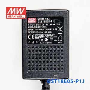 GST18E05-P1J 15W 5V3A高效能低空载损耗绿色节能欧规适配器