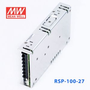 RSP-100-27 100W 27V3.8A单路输出低厚度带功率因素校正CCC认证明纬开关电源