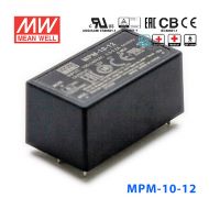MPM-10-15台湾明纬10W 80~264V输入 15V0.67A输出医疗基板型电源