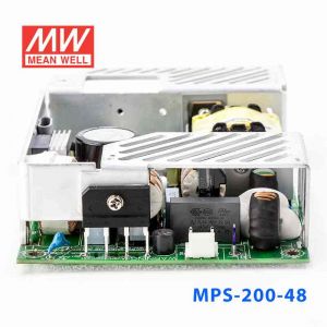 MPS-200-48 200W 48V4.2A 输出微漏电带PFC医用无外壳明纬开关电源