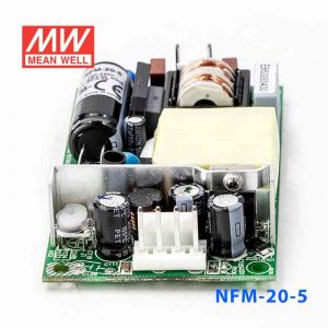 NFM-20-5  20W  5V 4.4A  微漏电PCB板单路输出板上插装型医用明纬开关电源