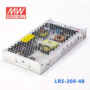 LRS-200-48 210W 48V4.4A输出（输入电压开关选择型)明纬超薄高性能开关电源 